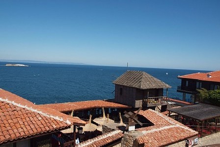 wczasy bułgaria - Widok z balkonu